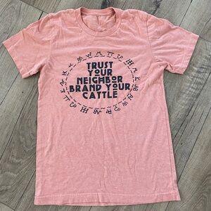 Pink western Graphic T-Shirt